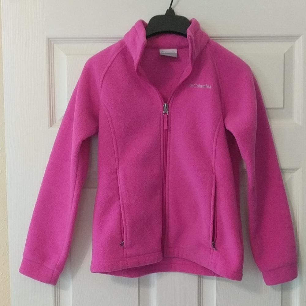 Columbia fleece full zip jacket